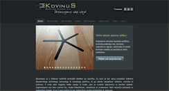 Desktop Screenshot of kovinus.com