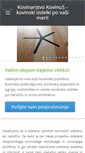Mobile Screenshot of kovinus.com